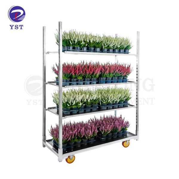 Carrello porta piante per vivaio
