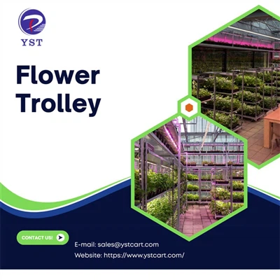 Migliorare l'efficienza dell'industria dell'orticoltura con i carrelli di fiori